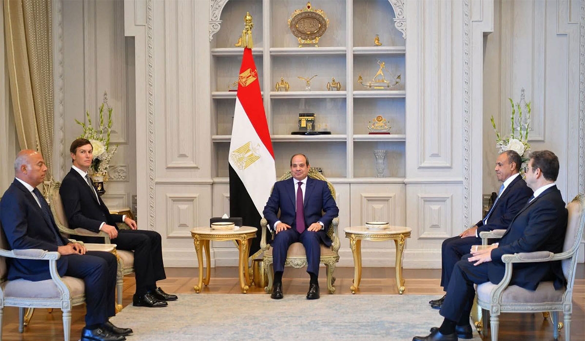 Egypt’s El-Sisi, US President’s Envoy Jared Kushner Discuss Gaza and Regional Developments